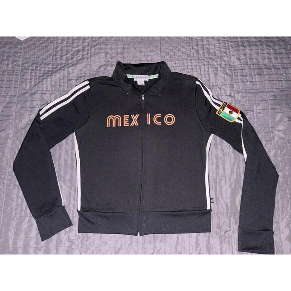 Not branded Womens patched Mexico National team zip up sweater  size 1XL - Picture 1 of 8